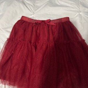 H&M Girls Red Tutu Skirt